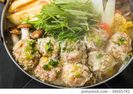 雞肉鍋雞肉餃子火鍋日本料理 36685742
