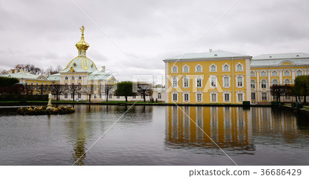 Ancient buildings in Saint Petersburg, Russia 36686429