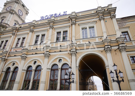 Old building in Saint Petersburg, Russia 36686569
