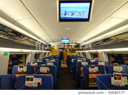 Railway in Saint Petersburg, Russia Railway in Saint Petersburg, Russia 36686577