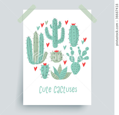 Cactus plant Cactus plant 36687418