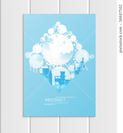 Brochure A5 or A4 format design Christmas urban Brochure A5 or A4 format design Christmas urban 36687502