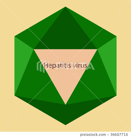 flat icon on theme world hepatitis day . hepatitis - Stock Illustration ...