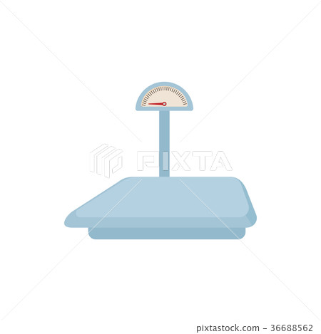 Cargo scales icon, cartoon style  36688562