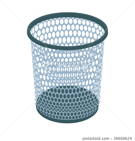 Trash basket icon, cartoon style Trash basket icon, cartoon style 36688629