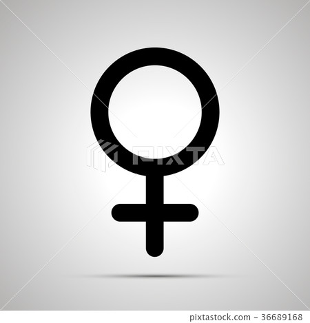Women gender, simple black venus icon Women gender, simple black venus icon 36689168