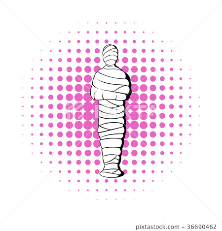 Mummy icon in comics style Mummy icon in comics style 36690462