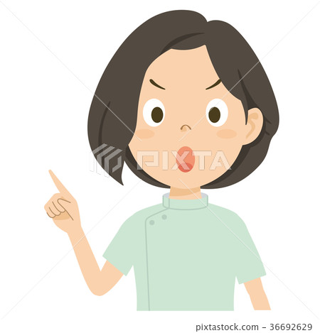 照料者關心工作者女性例證 36692629