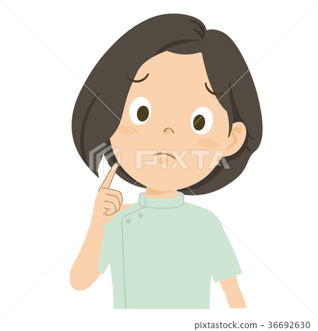 照料者關心工作者女性例證 36692630