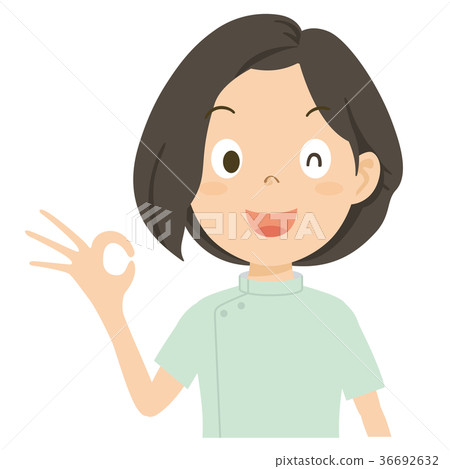 照料者關心工作者女性例證 照料者關心工作者女性例證 36692632