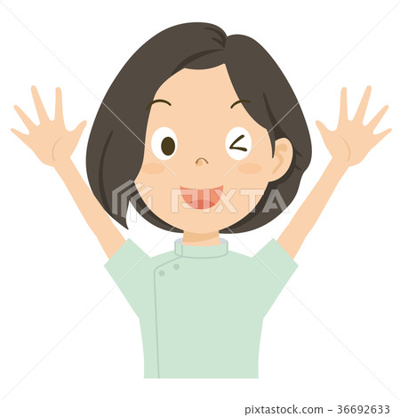 照料者關心工作者女性例證 36692633