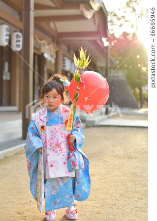 3歲的Shichigosan 36695946