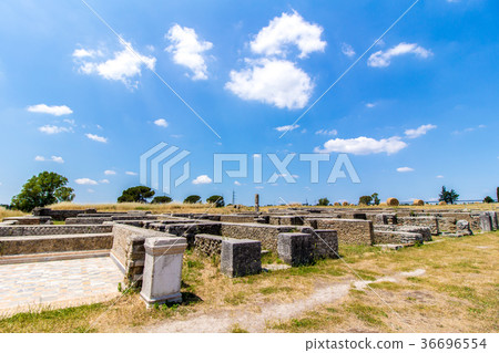 View of the archaeological site of Lucus Feroniae View of the archaeological site of Lucus Feroniae 36696554