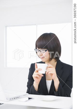 Business woman office young woman 36697190