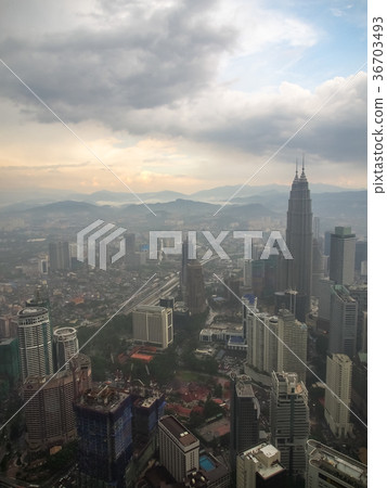 雨後的吉隆坡市景 36703493