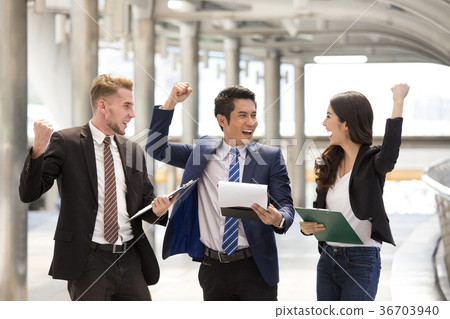 People Work for Business Project with team together. People talk People Work for Business Project with team together. People talk 36703940