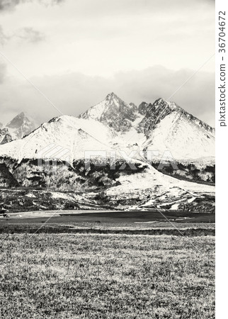 Lomnicky peak, High Tatras, Slovakia, colorless Lomnicky peak, High Tatras, Slovakia, colorless 36704672