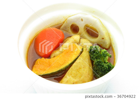 Vegetable Curry Soup 36704922