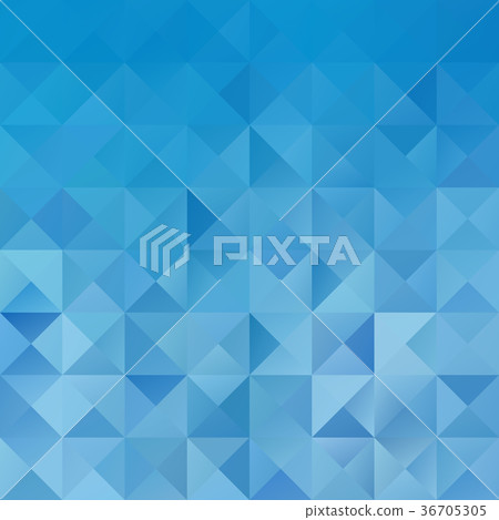 Blue Grid Mosaic Background, Creative Design 36705305