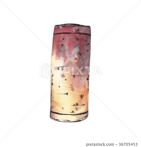 Close up of a wine cork opener on white background Close up of a wine cork opener on white background 36705453