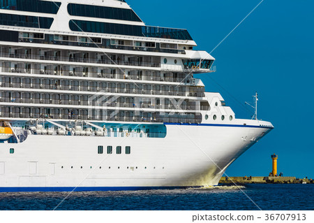 Luxury cruise liner in travel Luxury cruise liner in travel 36707913