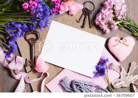 Set for handmade with place for text 36709607