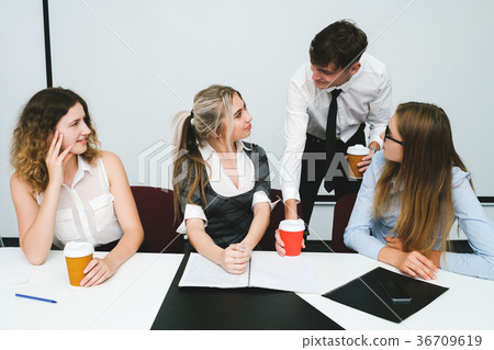 group development office project brainstorming 36709619