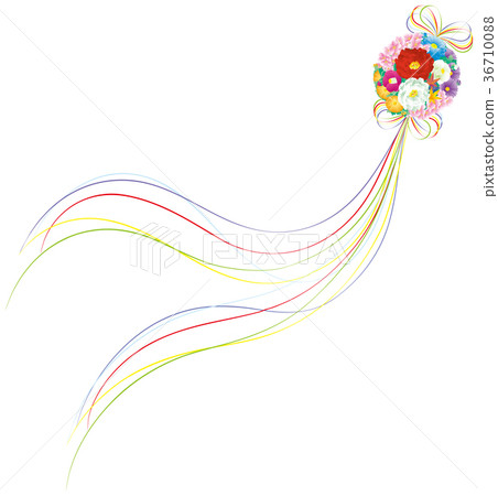 Flower potion Japanese-style material 36710088