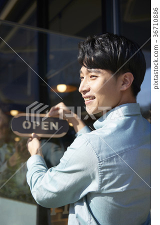 服務員,咖啡師,專業 服務員,咖啡師,專業 36710886