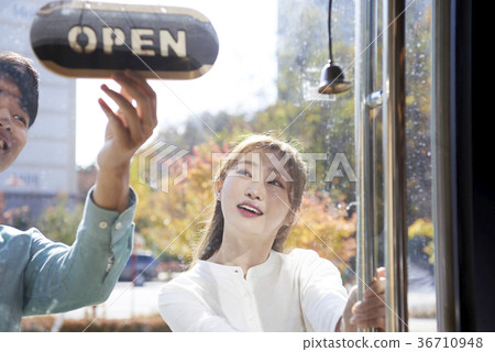 服務員，女服務員，專業人士 36710948