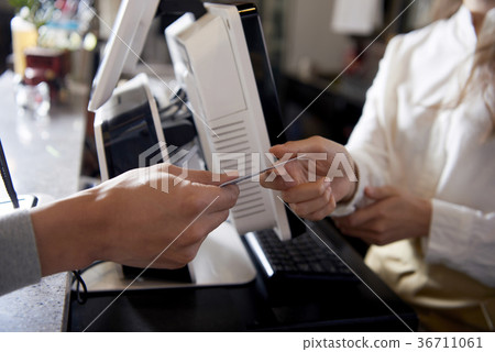 Counter, Calculator, Cafe, Restaurant 36711061
