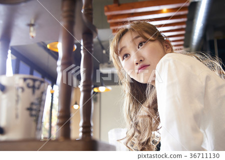咖啡師，女人，專業 36711130