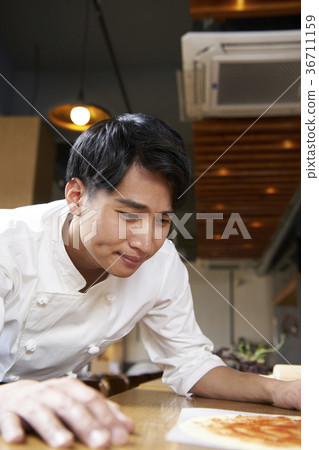 廚師，男人，專業 36711159