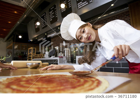 廚師，女人，專業 36711180