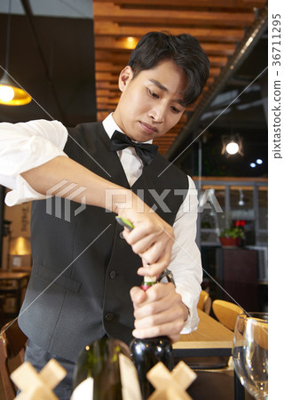 服務員,侍酒師,專業 服務員,侍酒師,專業 36711295