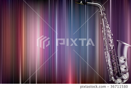 abstract blur background with saxophone abstract blur background with saxophone 36711580