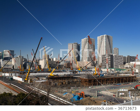 Harumi碼頭的建造場所 36713673