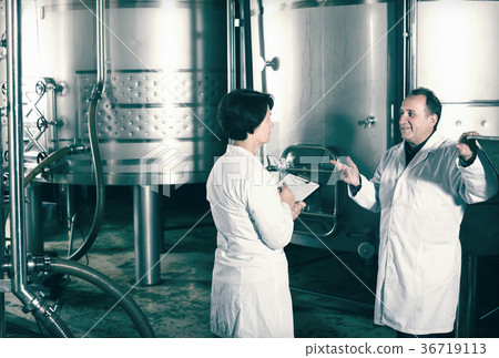 Wine maker shows to expert equipment Wine maker shows to expert equipment 36719113