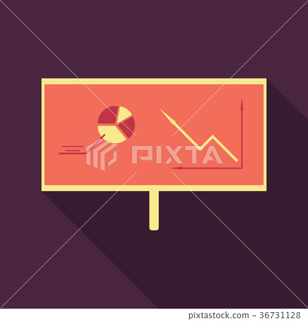 Monitors in abstract concept with information 36731128