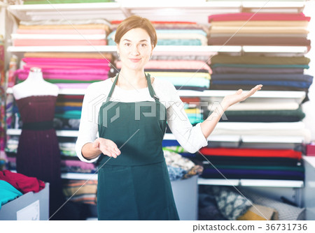 Seller showing assortment Seller showing assortment 36731736