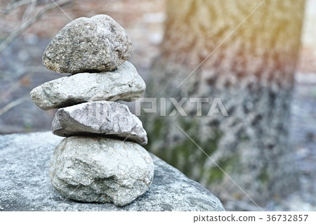 Stack of zen stones Stack of zen stones 36732857