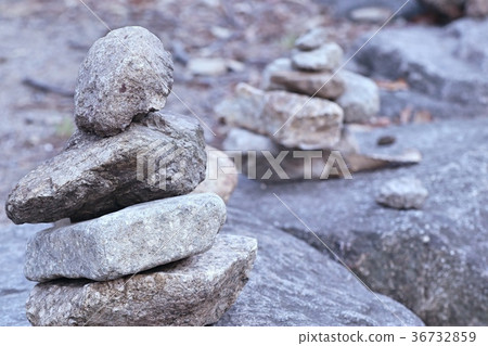 Stack of zen stones Stack of zen stones 36732859