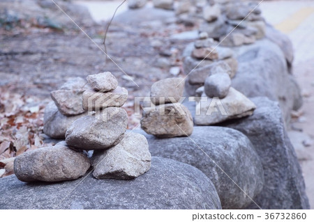 Stack of zen stones Stack of zen stones 36732860