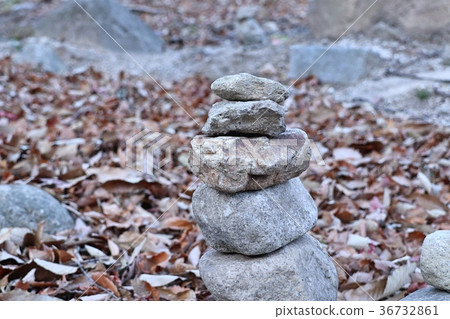 Stack of zen stones 36732861