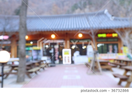 blurred shop spring korea 36732866