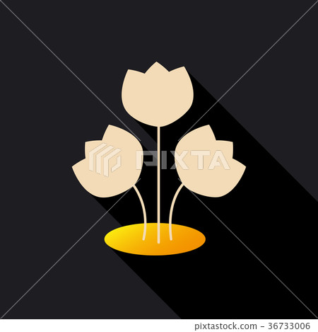 Hello Spring. Wreath of tulips and other flowers Hello Spring. Wreath of tulips and other flowers 36733006