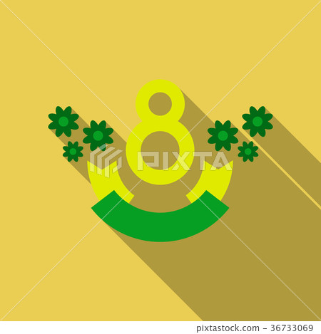 Vector illustration of 8 march womens day greeting 36733069