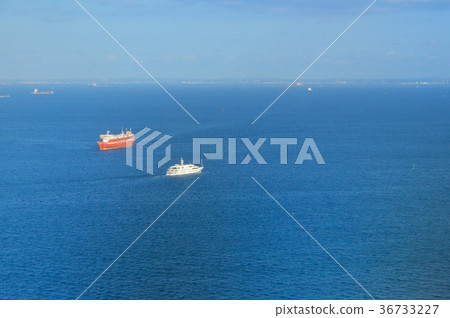 水平線，帆船（東京灣） 36733227