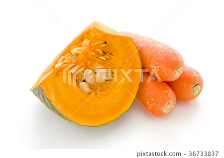 Pumpkins and carrots Pumpkins and carrots 36733837