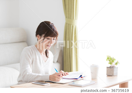 Women study qualification exam 36735619